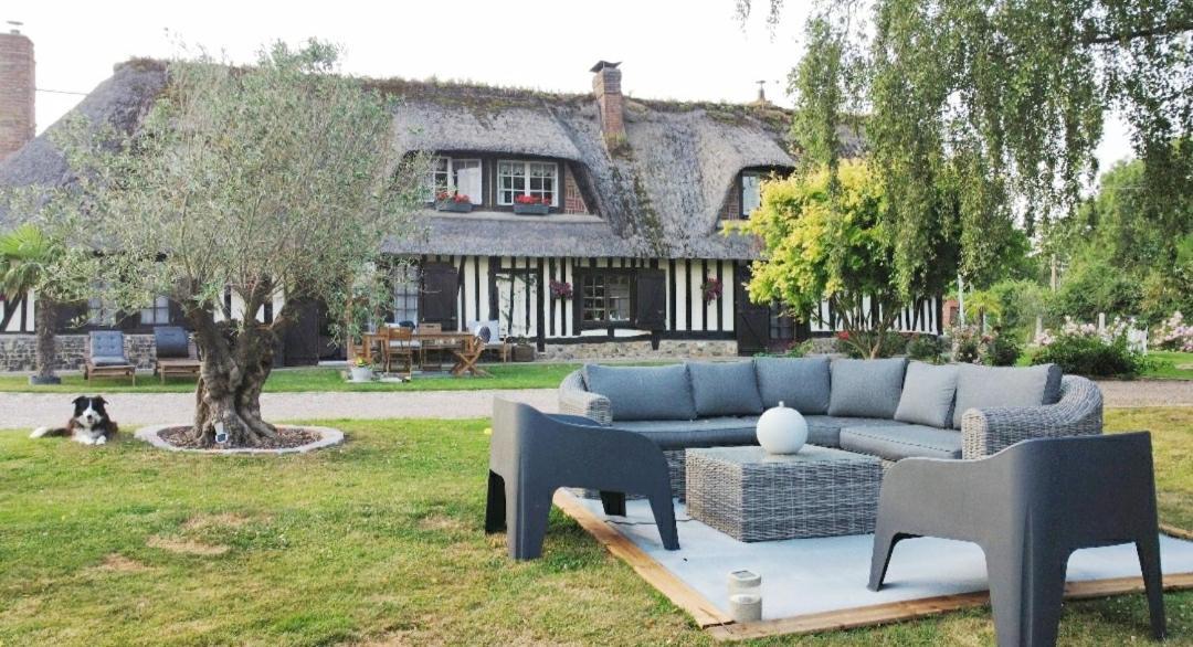 La Chaumiere Saint-Martin-Saint-Firmin Exterior foto